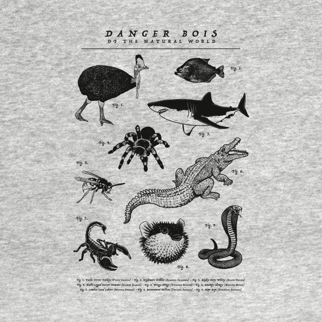 Danger Bois Of The Natural World by dumbshirts